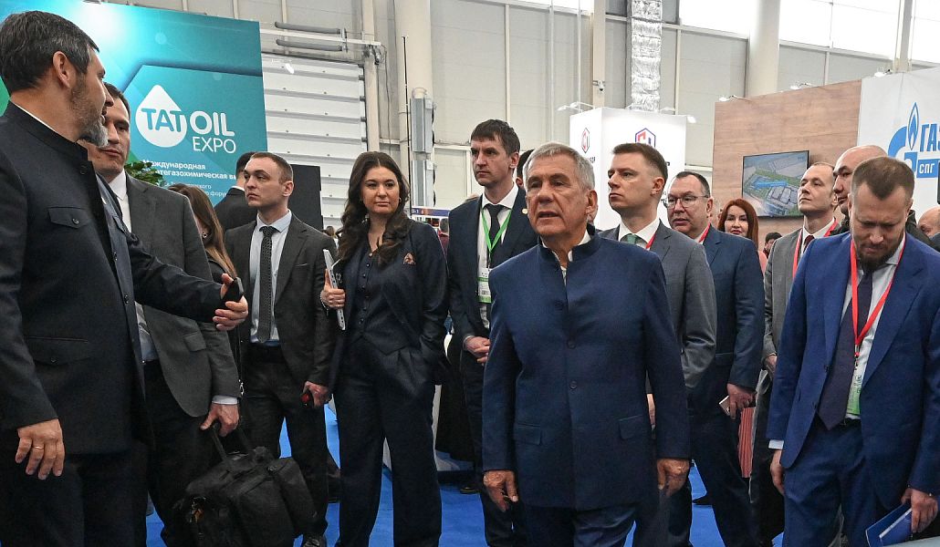 Открытие Татарстанского международного форума по энергетике в «Казань Экспо»